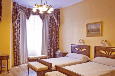 Люкс 1-местный 2-комнатный (улучшенный с кухней корпус 3)